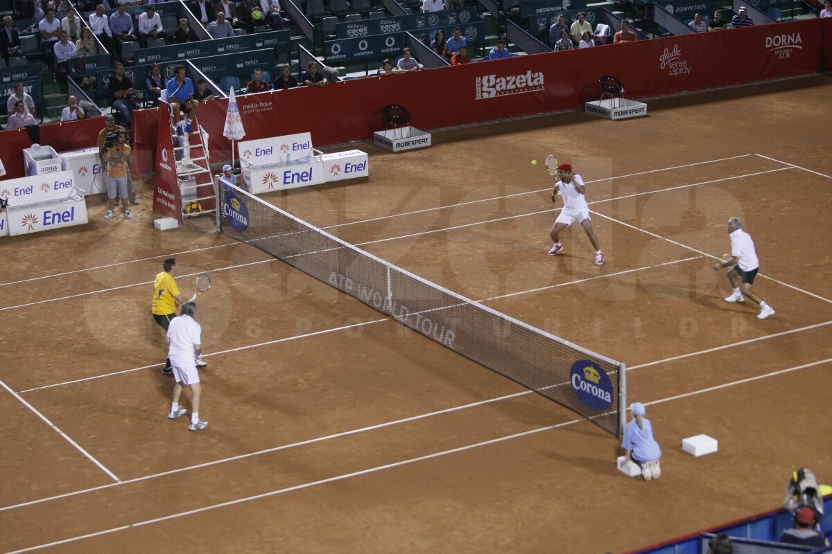 FOTO Năstase, Pavel, Bahrami, Noah şi El Aynaoui au făcut un spectacol adevărat la Arenele BNR!