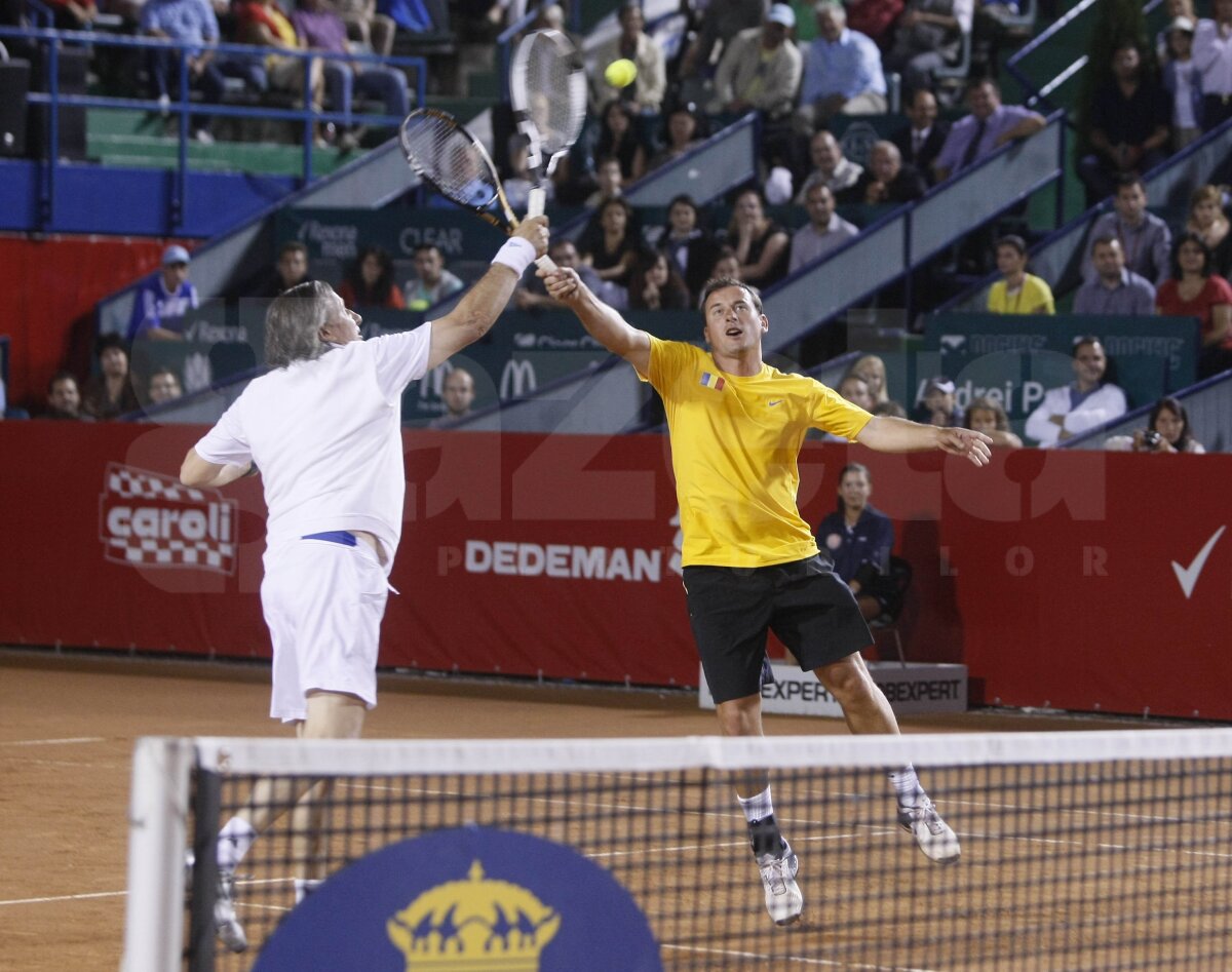 FOTO Năstase, Pavel, Bahrami, Noah şi El Aynaoui au făcut un spectacol adevărat la Arenele BNR!