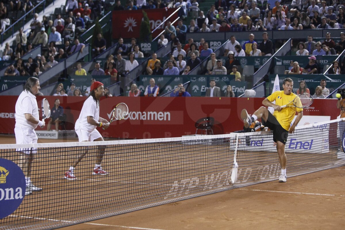 FOTO Năstase, Pavel, Bahrami, Noah şi El Aynaoui au făcut un spectacol adevărat la Arenele BNR!