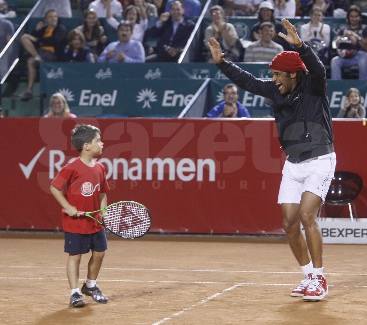 FOTO Năstase, Pavel, Bahrami, Noah şi El Aynaoui au făcut un spectacol adevărat la Arenele BNR!