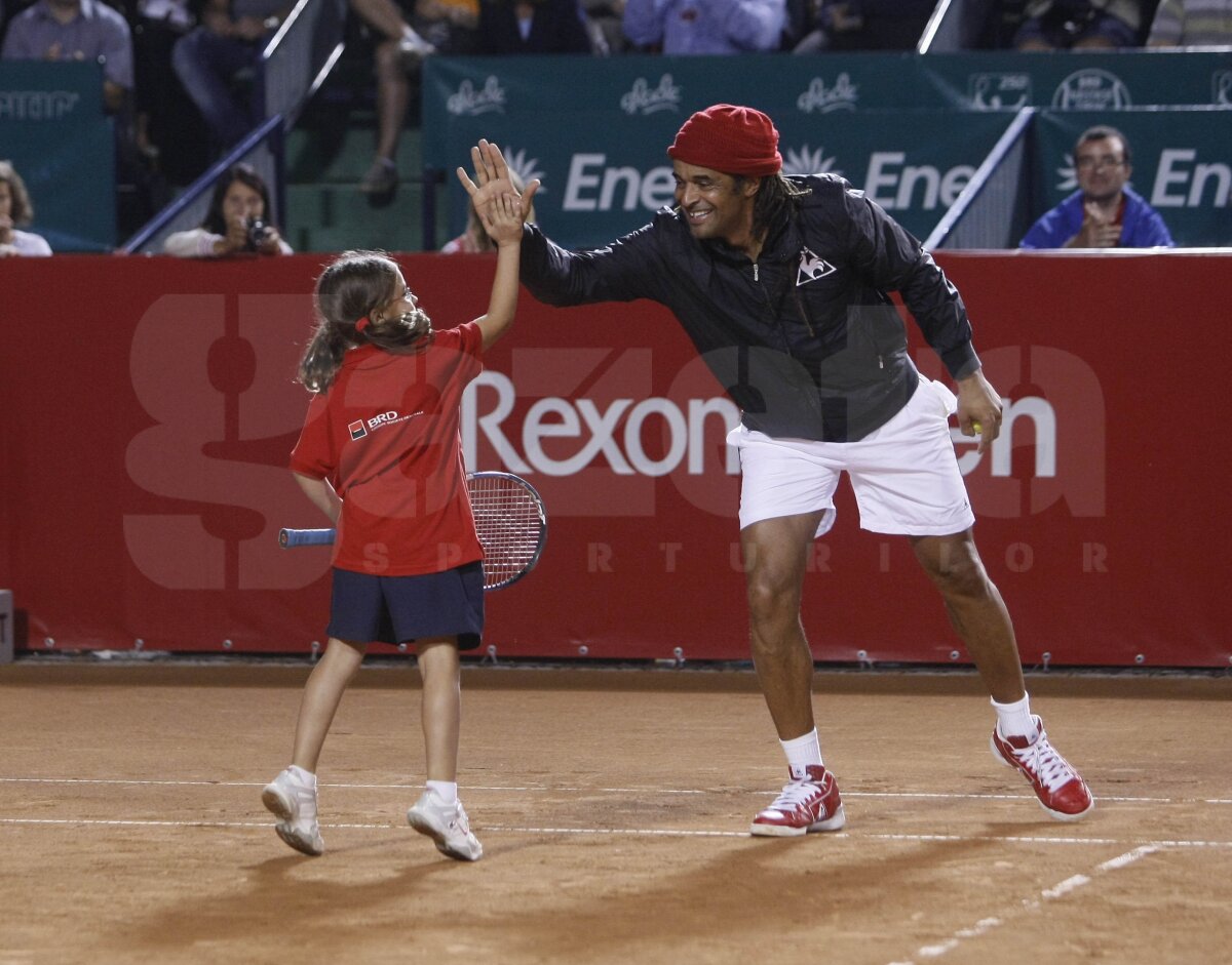 FOTO Năstase, Pavel, Bahrami, Noah şi El Aynaoui au făcut un spectacol adevărat la Arenele BNR!