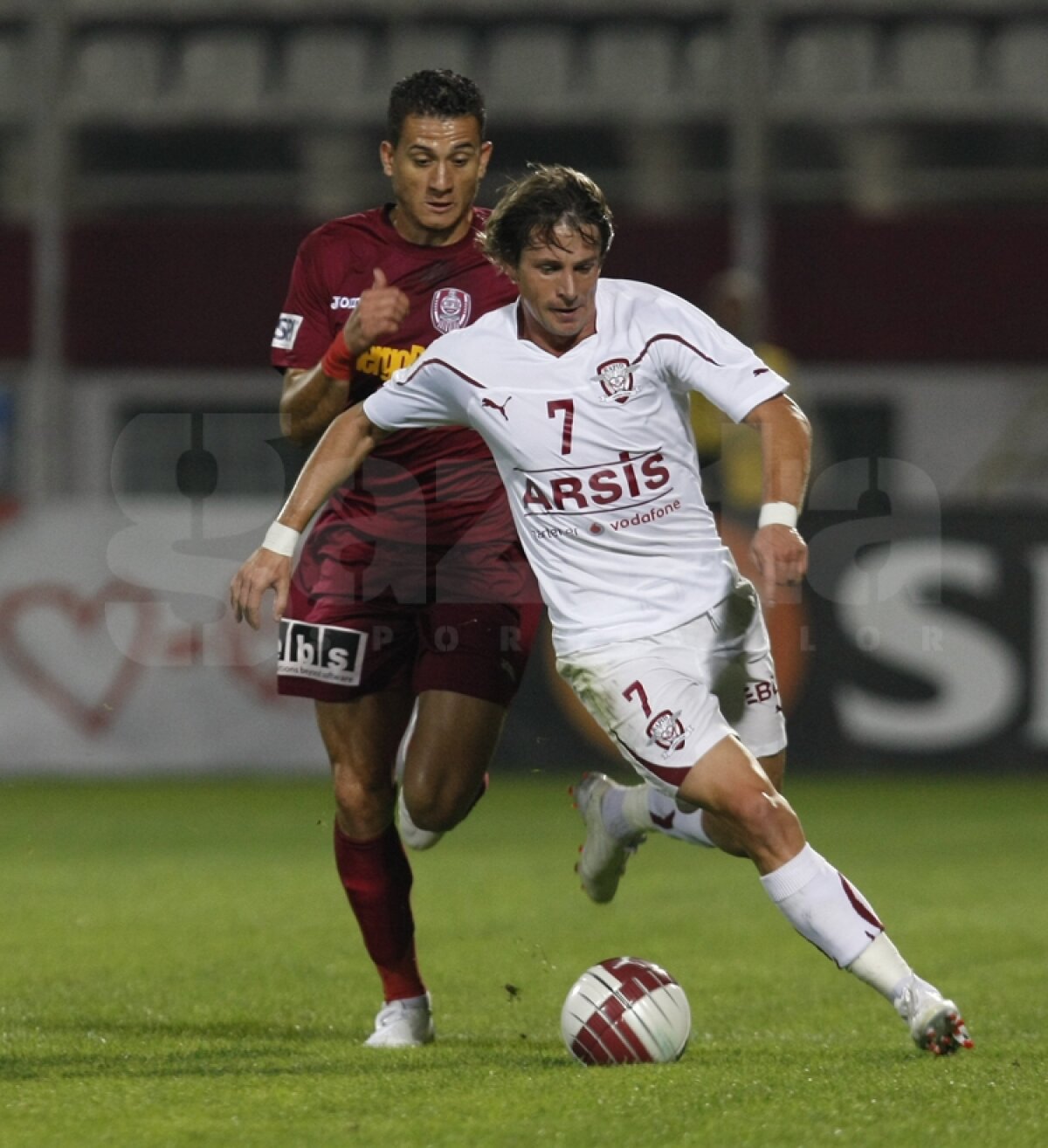 Rapid şi CFR Cluj remizează în derby-ul zilei în Liga 1, scor 1-1