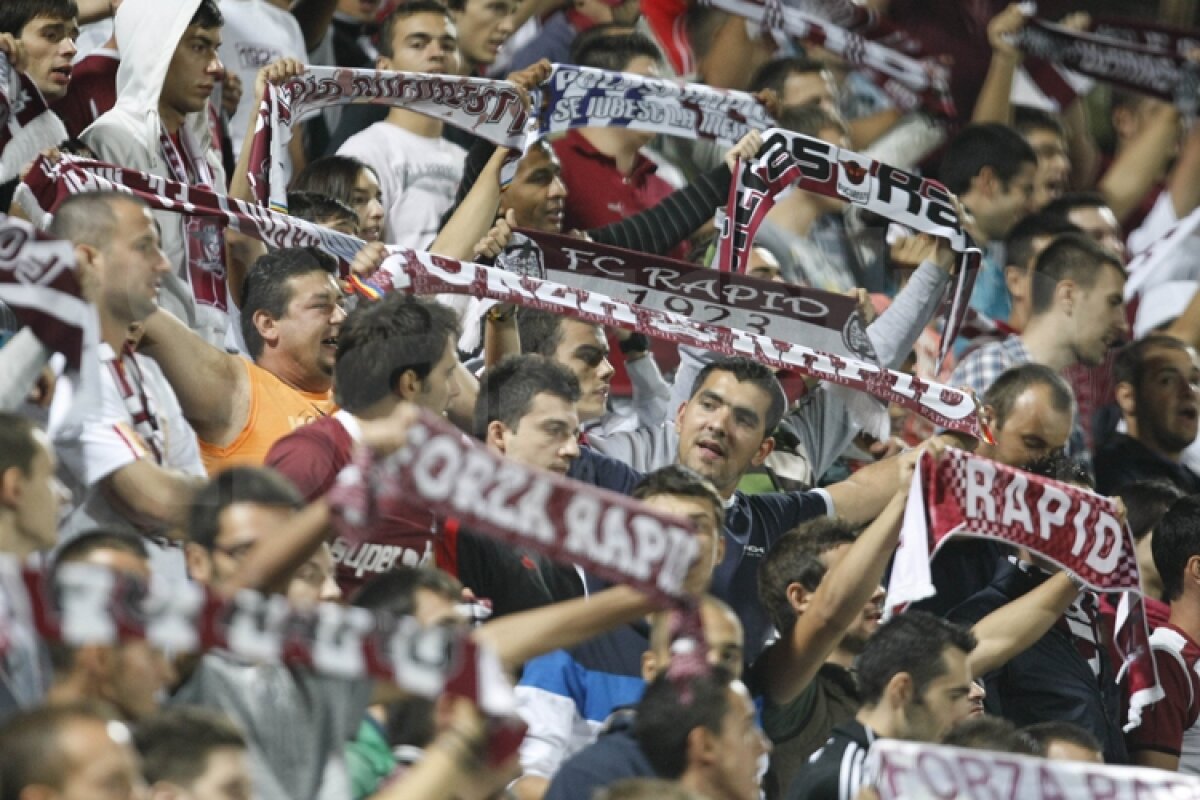 Rapid şi CFR Cluj remizează în derby-ul zilei în Liga 1, scor 1-1