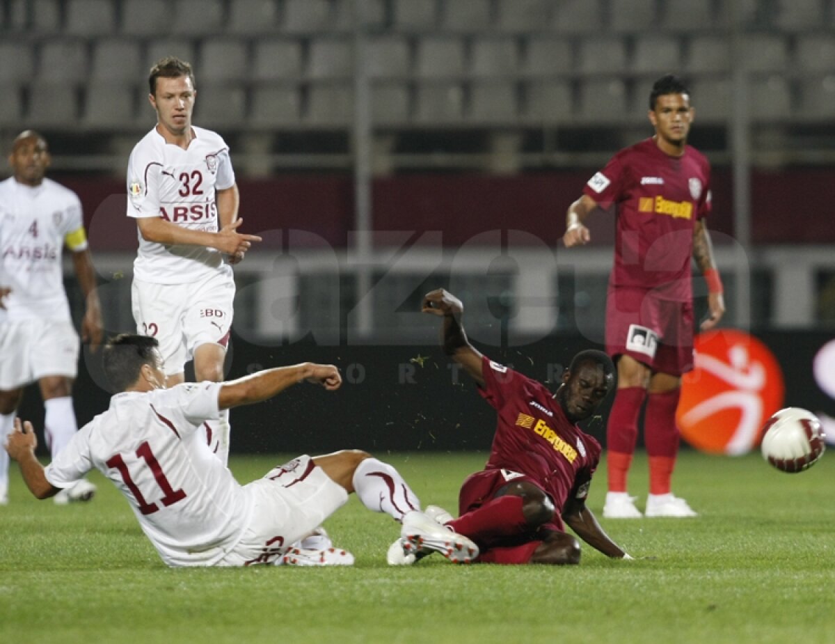 Rapid şi CFR Cluj remizează în derby-ul zilei în Liga 1, scor 1-1