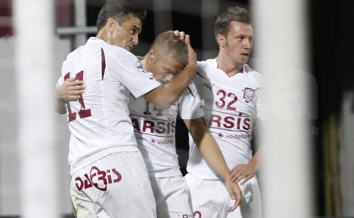 Rapid şi CFR Cluj remizează în derby-ul zilei în Liga 1, scor 1-1