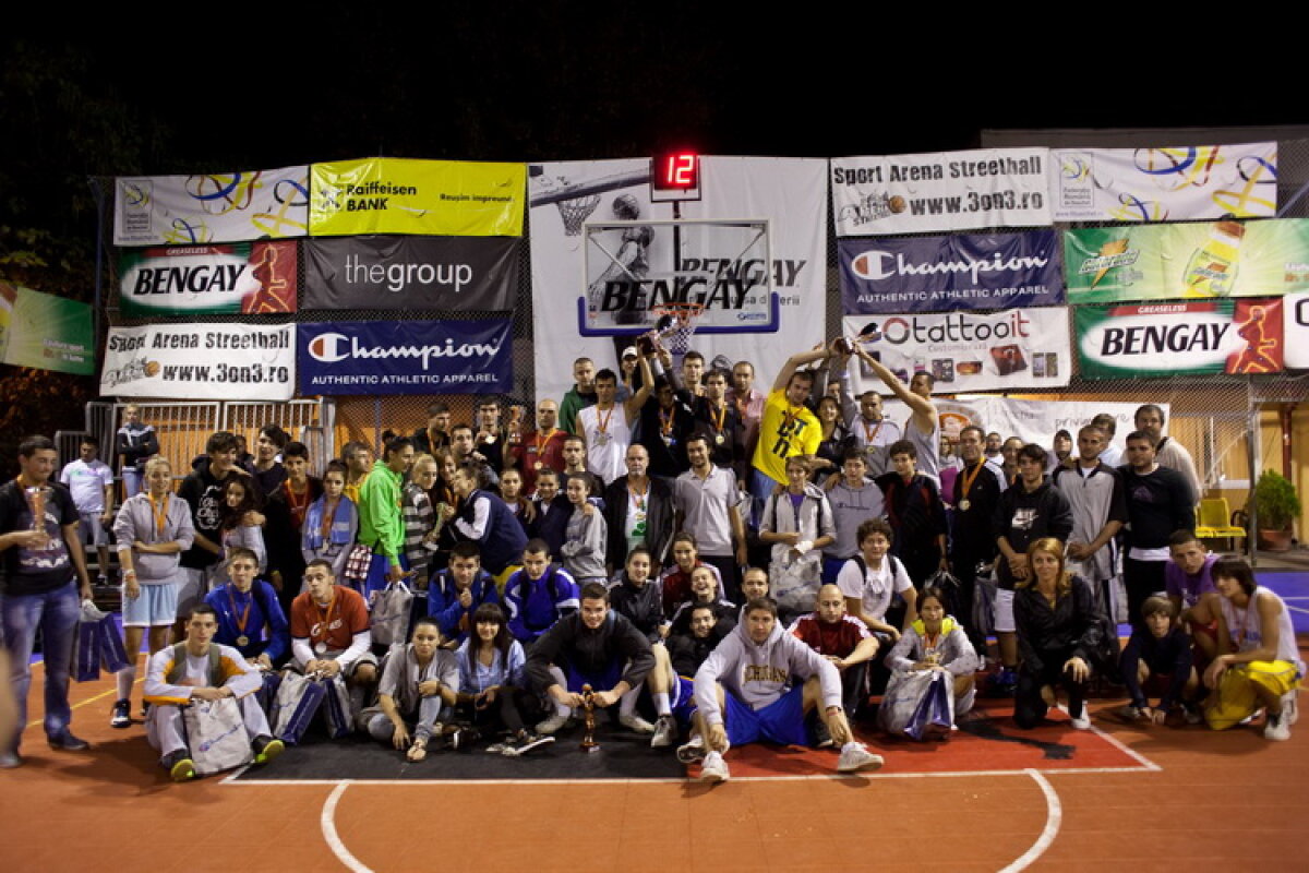Final de gală, cu un campion mondial, la Sport Arena Streetball