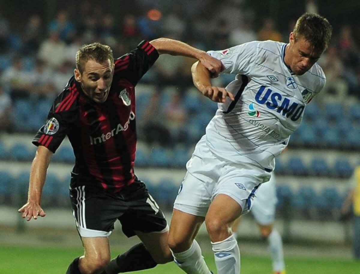 Astra a cîştigat la "ruletă" un meci spectaculos în care Pandurii au ratat cu carul