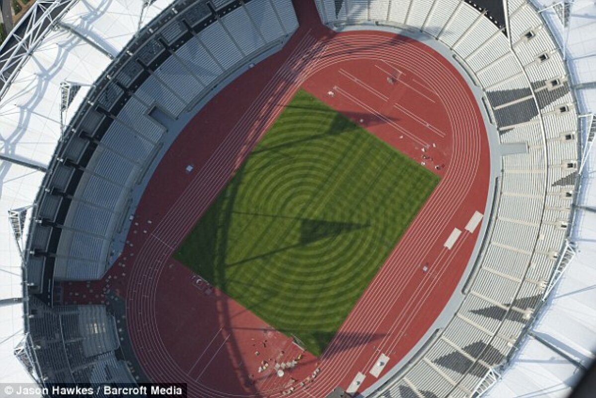 Stadionul Olimpic din Londra este gata! Vezi cele mai noi imagini cu impresionanta arenă!