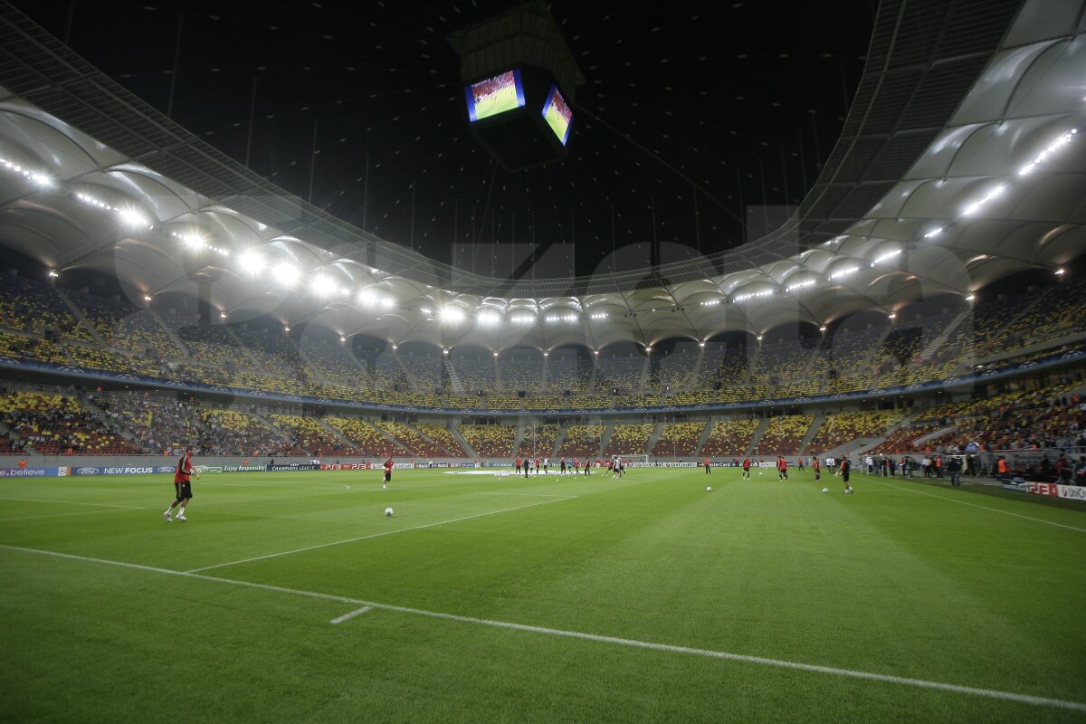 FOTO Am găsit soluţia pentru iarba de pe Naţional Arena » Băgăm spaima-n cîrtiţe :D