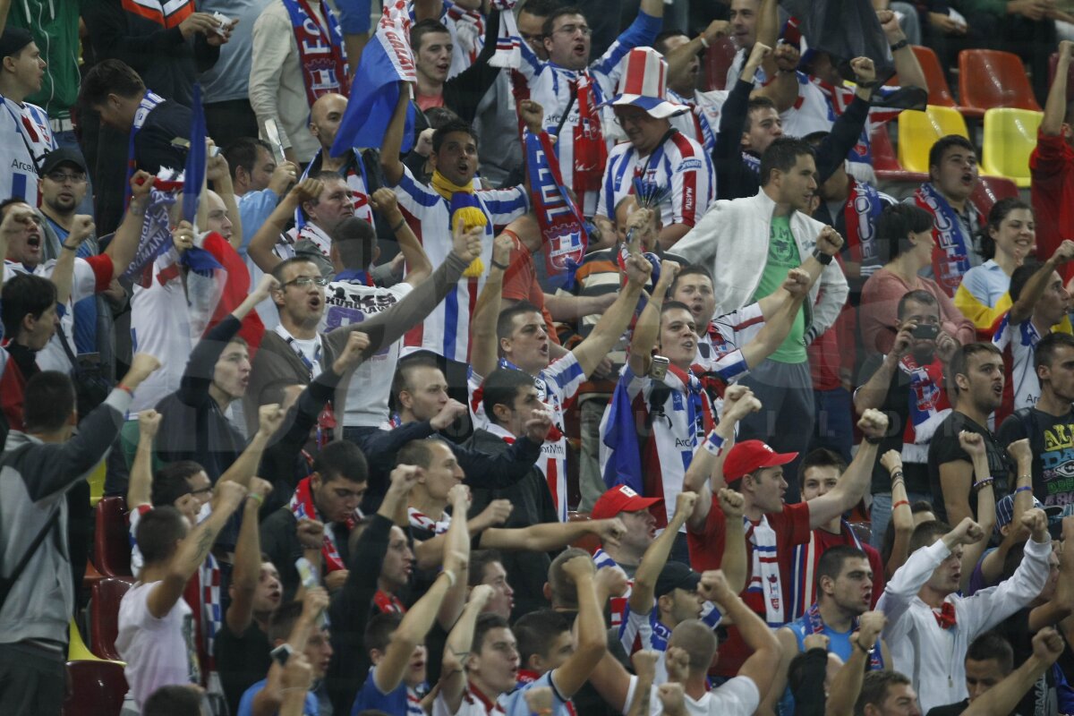 Meciurile Oţelului din Ligă nu stîrnesc interes pe Naţional Arena » Traiască acustica!