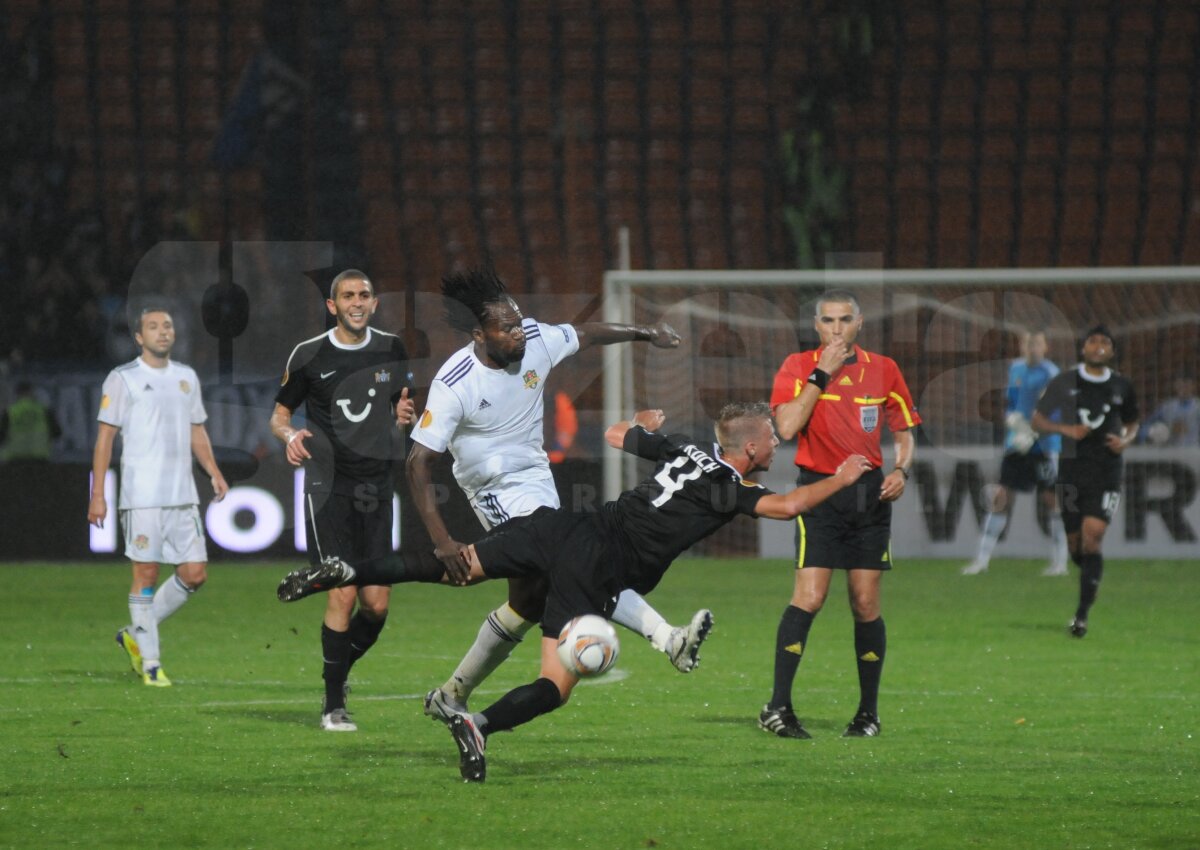 FC Vaslui - FC Zurich 2-2 » Moldovenii nu au reuşit să cîştige în superioritate