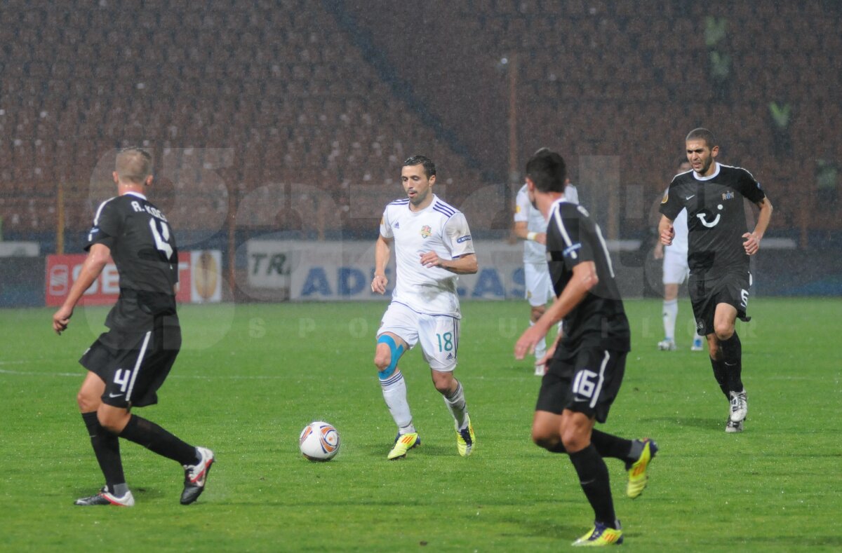 FC Vaslui - FC Zurich 2-2 » Moldovenii nu au reuşit să cîştige în superioritate