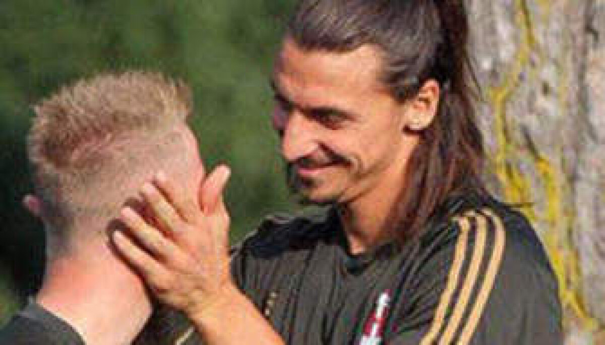 Tandreţurile lui Zlatan » Ibrahimovici l-a ”înşelat” pe Pique cu Abate :D