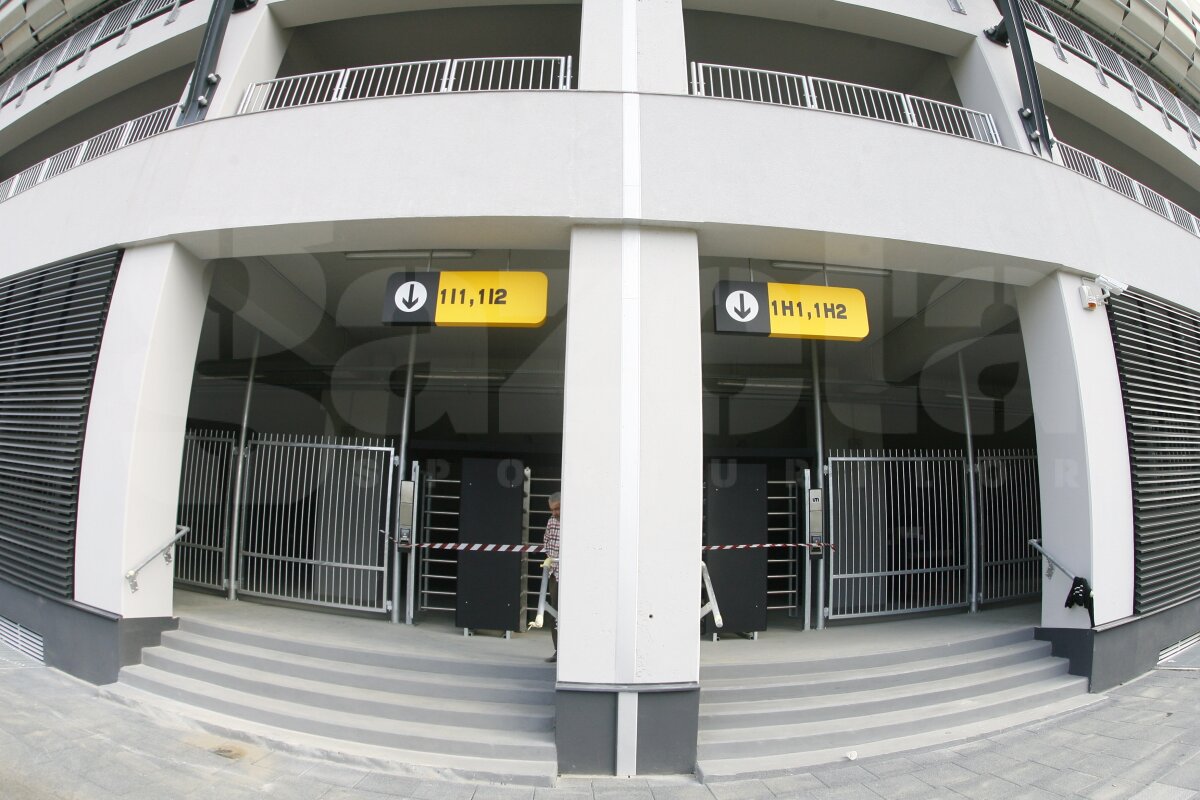 FOTO Cluj Arena îşi aşteaptă oaspeţii. Vezi cum decurg ultimele pregătiri!