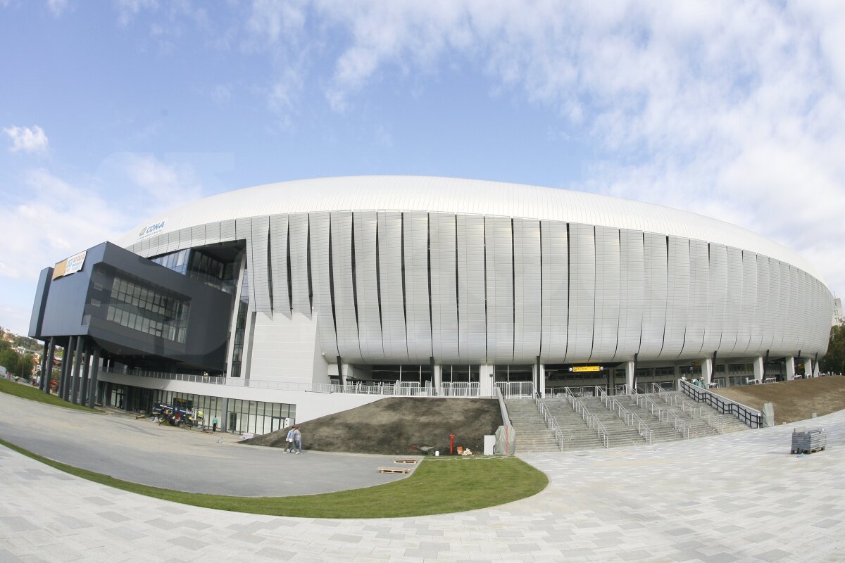 FOTO Cluj Arena îşi aşteaptă oaspeţii. Vezi cum decurg ultimele pregătiri!