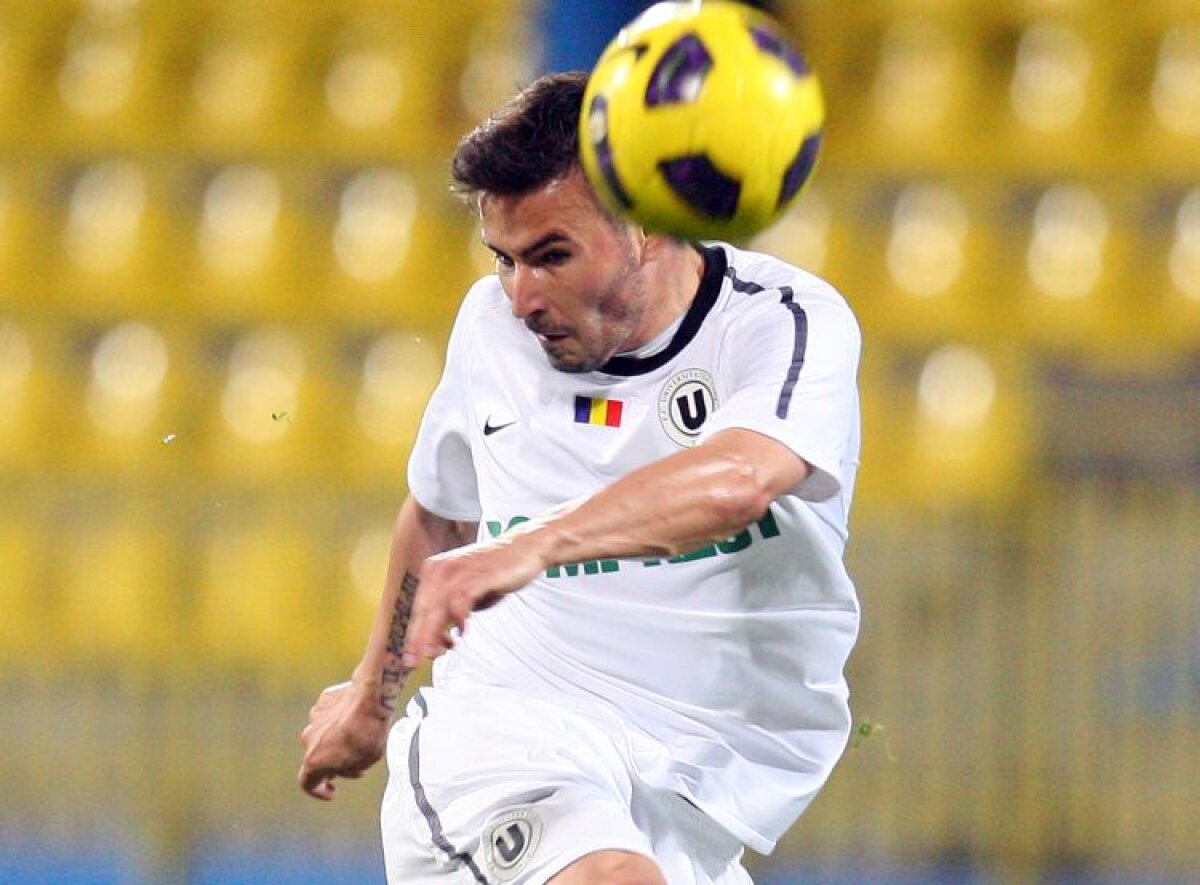 Adrian Cristea a dat trei goluri şi s-a distrat cum a vrut cu fundaşii medieşeni » Ziua "Prinţului"