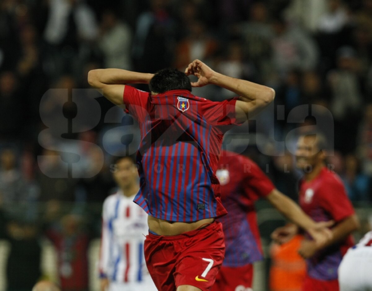 VIDEO & FOTO » Steaua salvată din nou de un Costea. După Mihai, a venit rîndul lui Florin