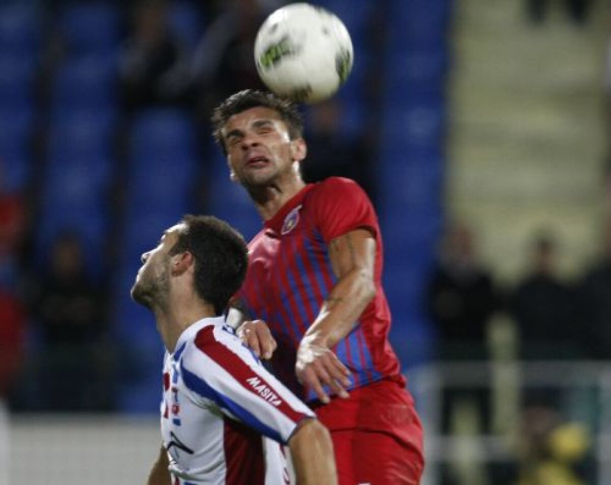 FOTO Feţele unui meci CRÎNCEN, decis abia în prelungiri, Steaua-Oţelul 2-1