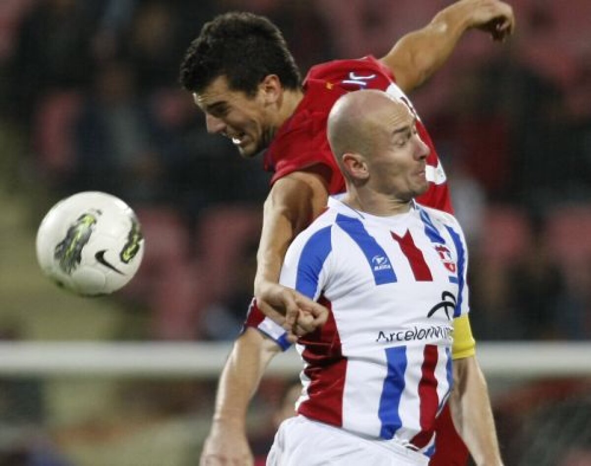 FOTO Feţele unui meci CRÎNCEN, decis abia în prelungiri, Steaua-Oţelul 2-1