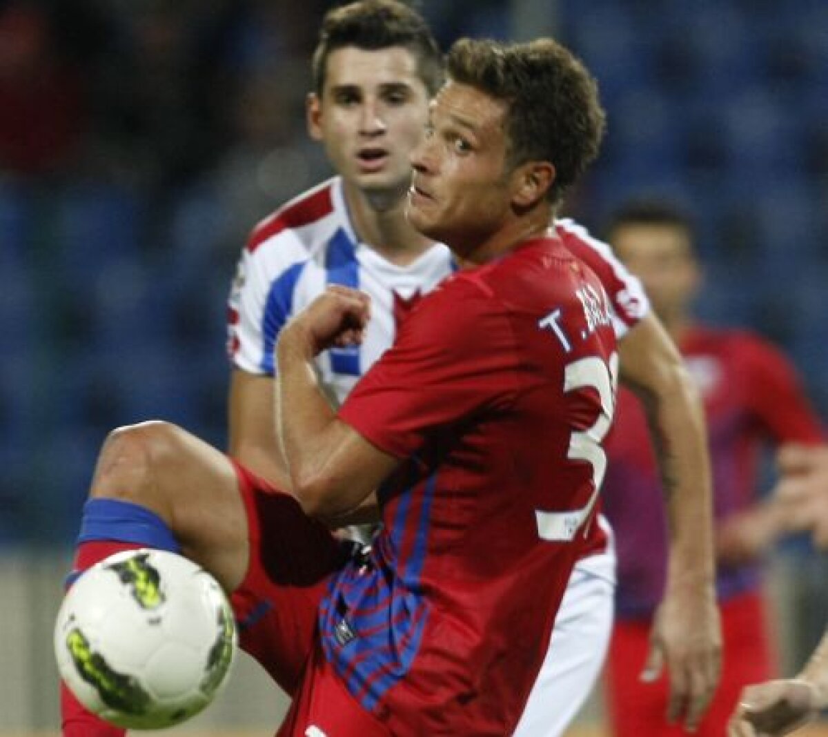 FOTO Feţele unui meci CRÎNCEN, decis abia în prelungiri, Steaua-Oţelul 2-1