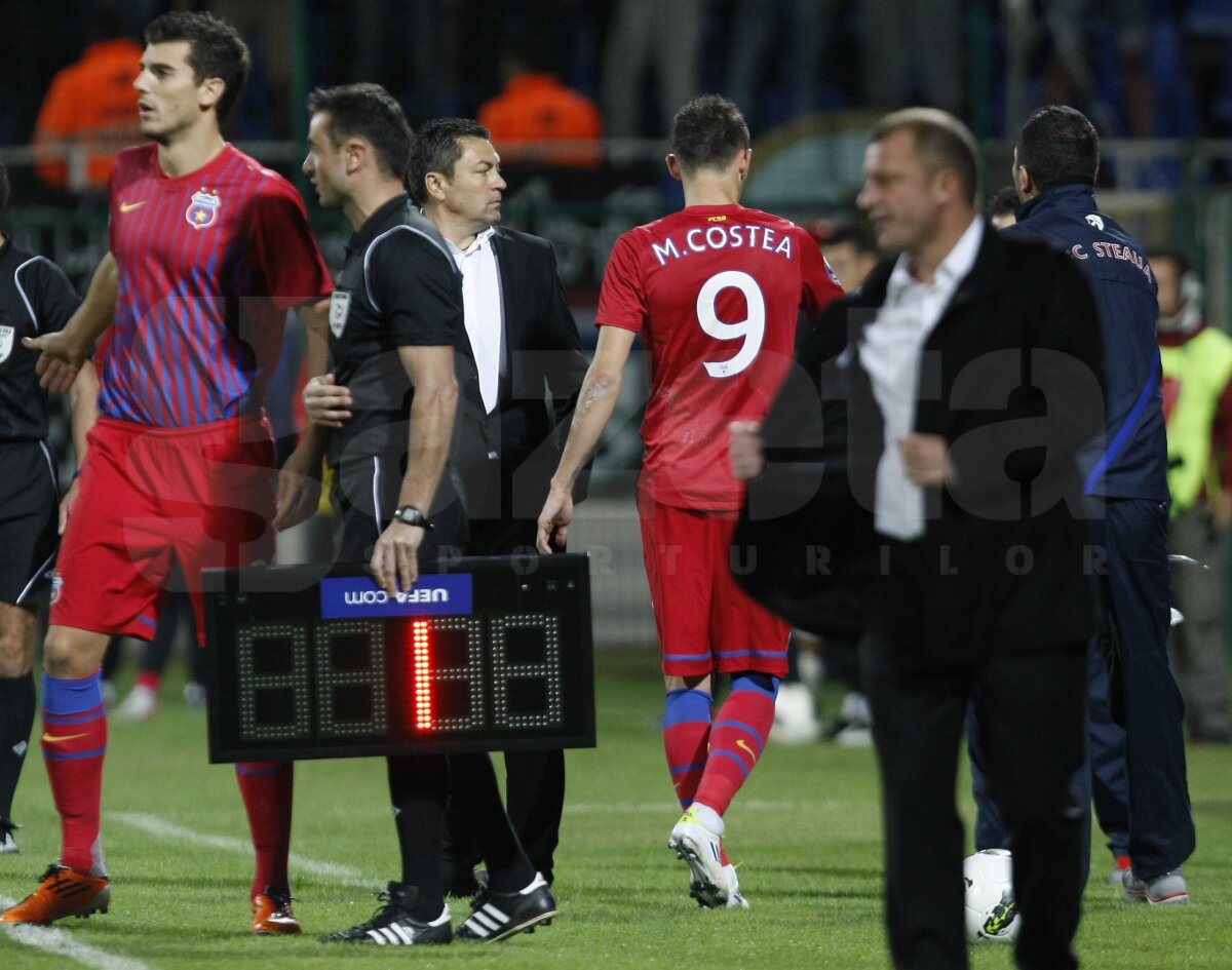 Steaua l-a pierdut pe Mihai Costea pentru următoarele două săptămîni