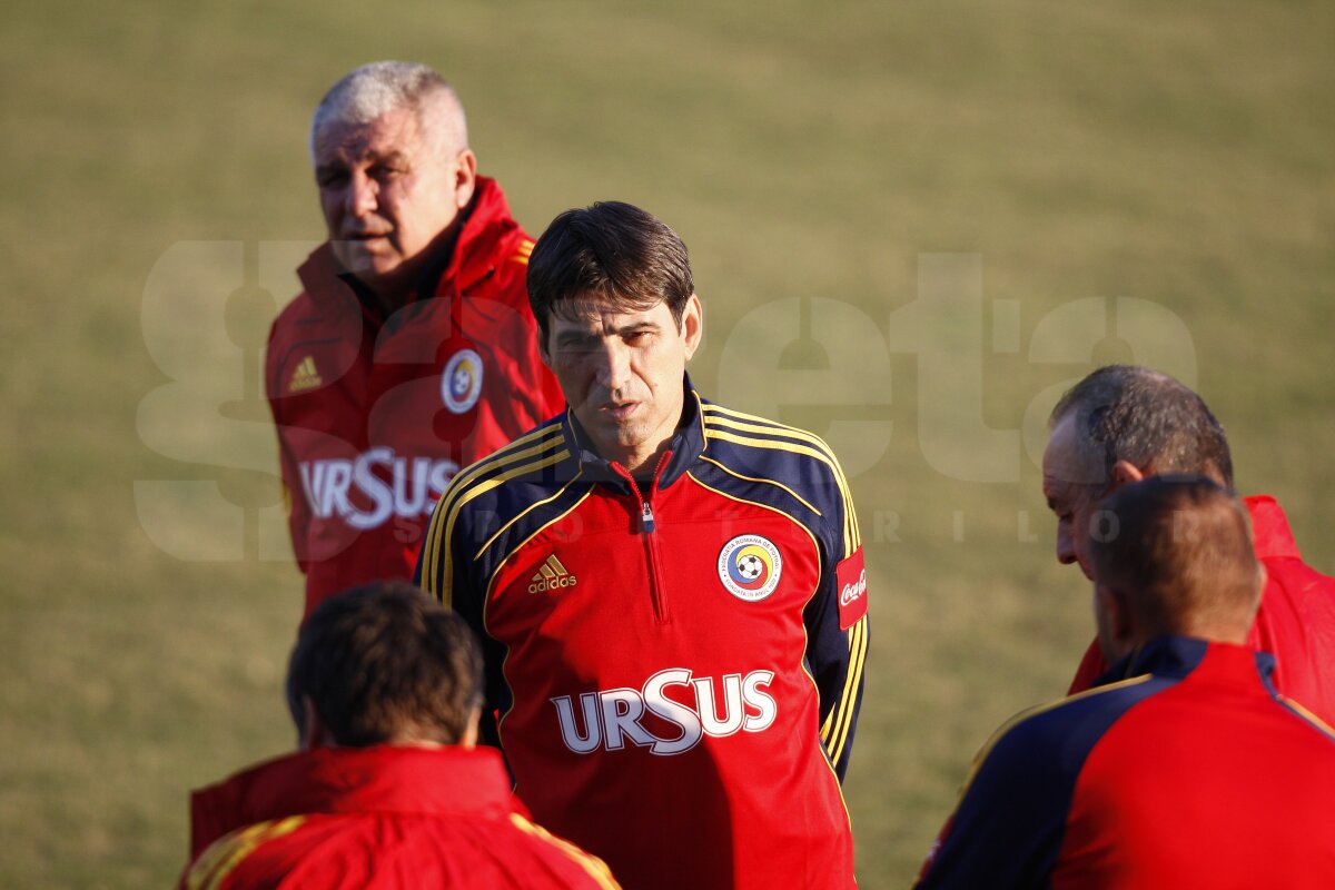 FOTO / Adrian Mutu a părăsit antrenamentul naţionalei după 30 de minute!