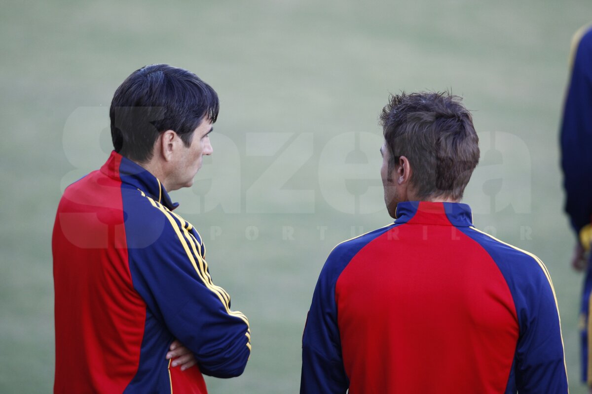 FOTO / Adrian Mutu a părăsit antrenamentul naţionalei după 30 de minute!