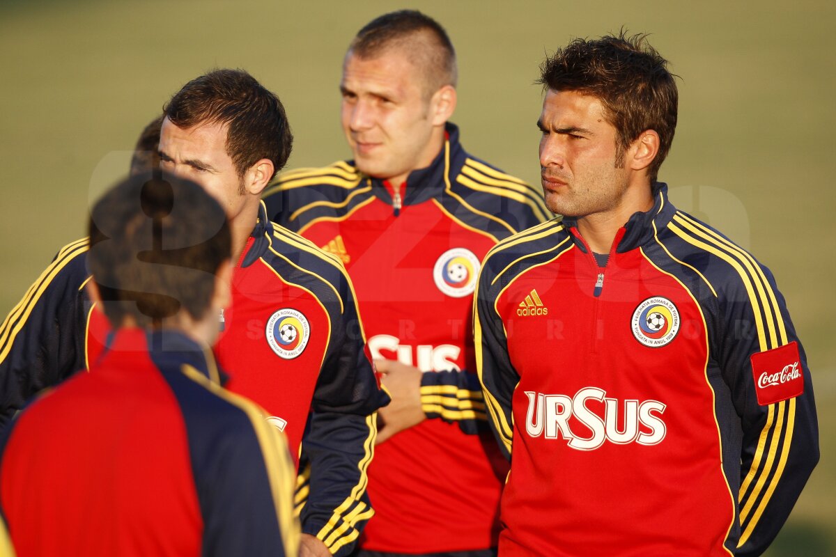 FOTO / Adrian Mutu a părăsit antrenamentul naţionalei după 30 de minute!