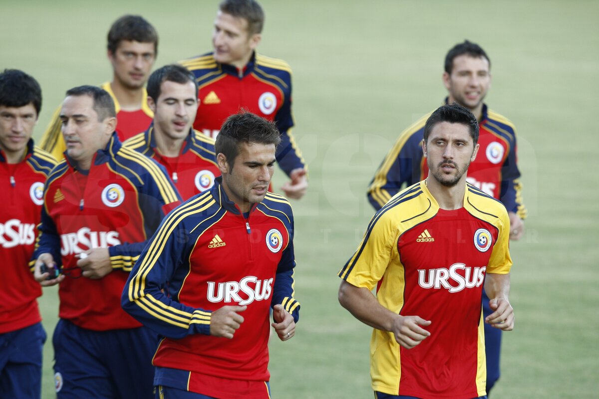 FOTO / Adrian Mutu a părăsit antrenamentul naţionalei după 30 de minute!