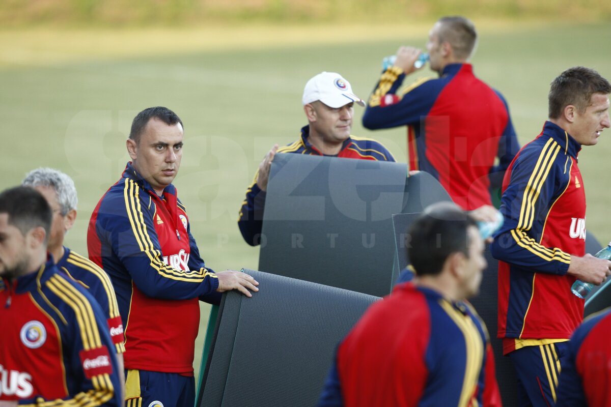 FOTO / Adrian Mutu a părăsit antrenamentul naţionalei după 30 de minute!