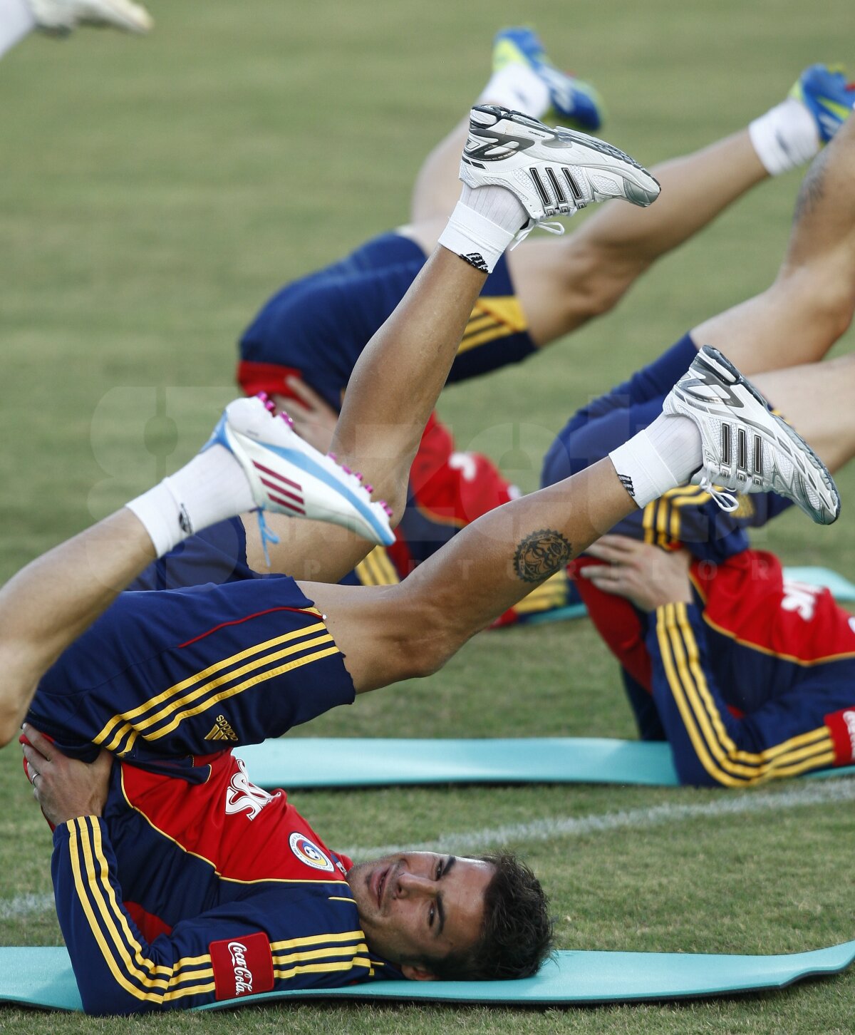 FOTO / Adrian Mutu a părăsit antrenamentul naţionalei după 30 de minute!