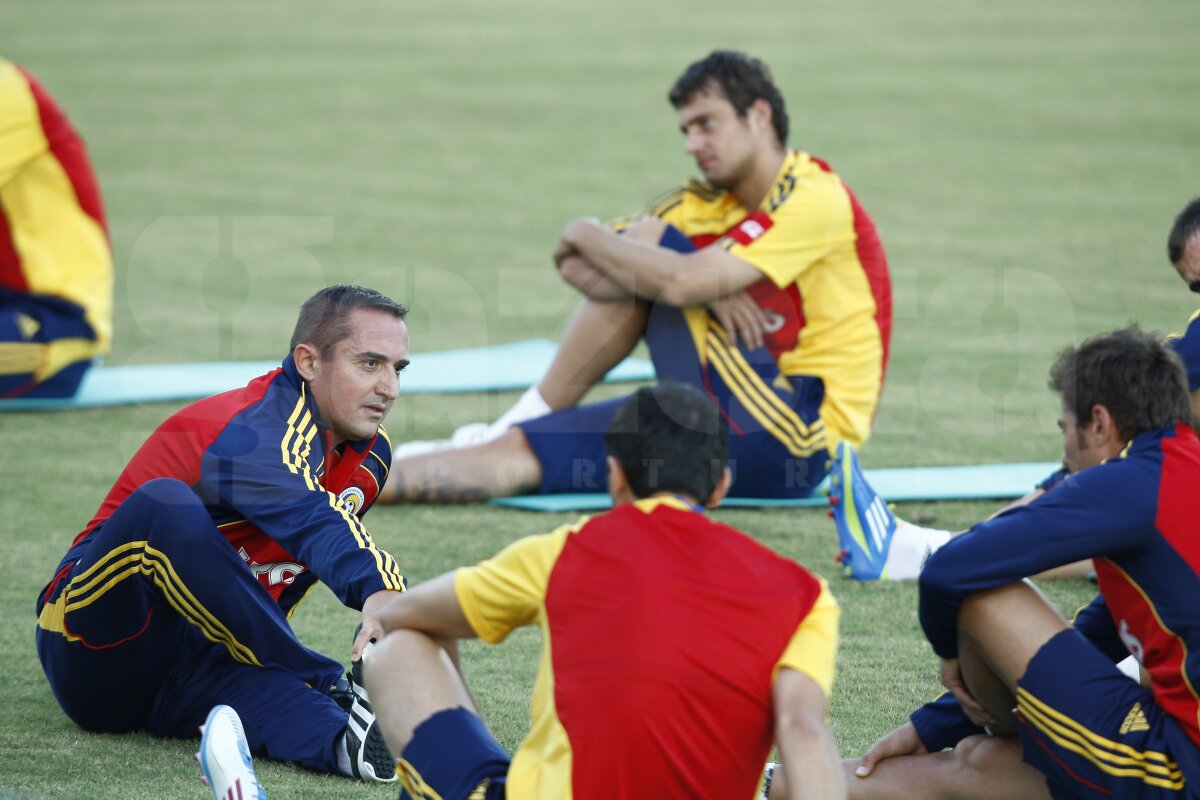 FOTO / Adrian Mutu a părăsit antrenamentul naţionalei după 30 de minute!