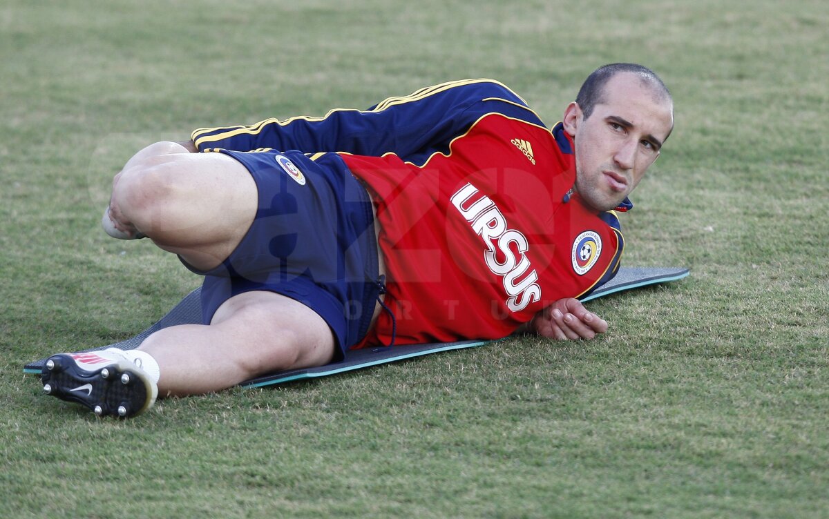 FOTO / Adrian Mutu a părăsit antrenamentul naţionalei după 30 de minute!