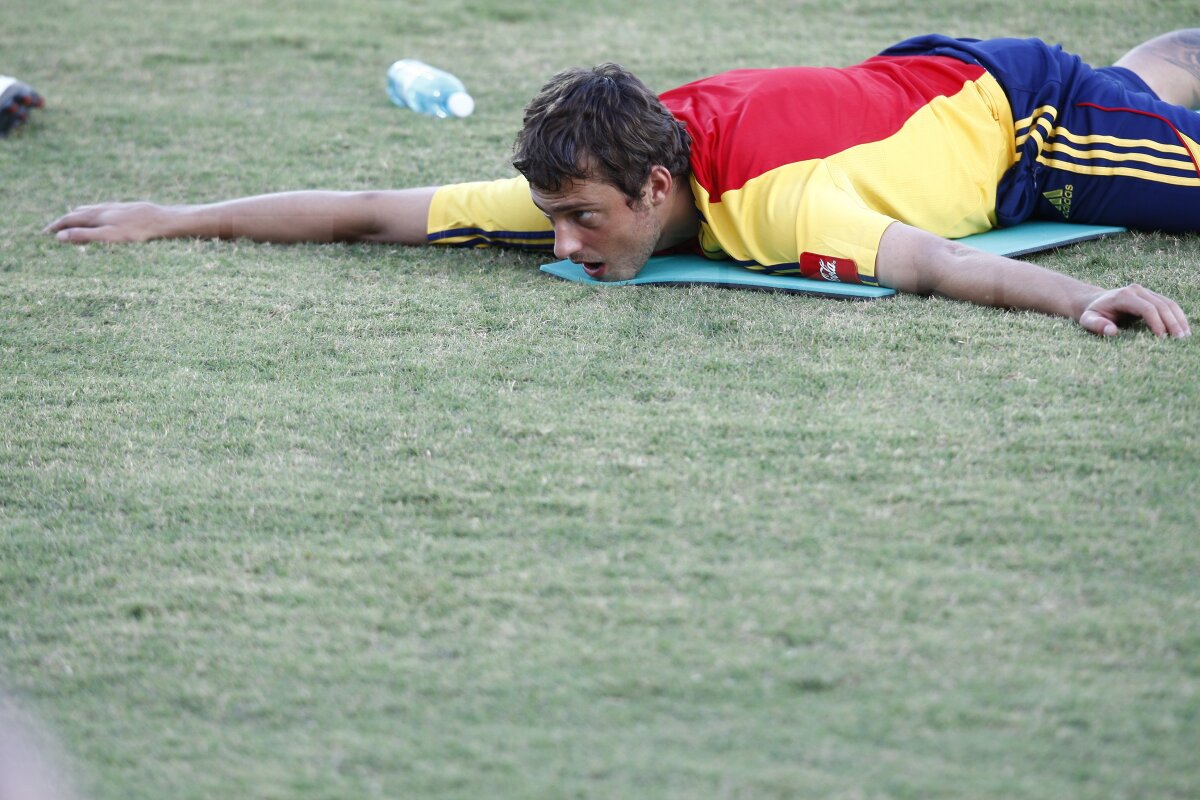 FOTO / Adrian Mutu a părăsit antrenamentul naţionalei după 30 de minute!