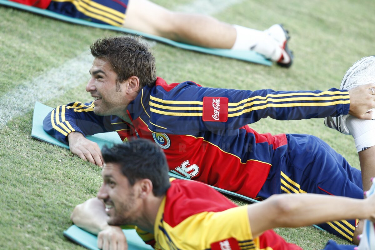 FOTO / Adrian Mutu a părăsit antrenamentul naţionalei după 30 de minute!