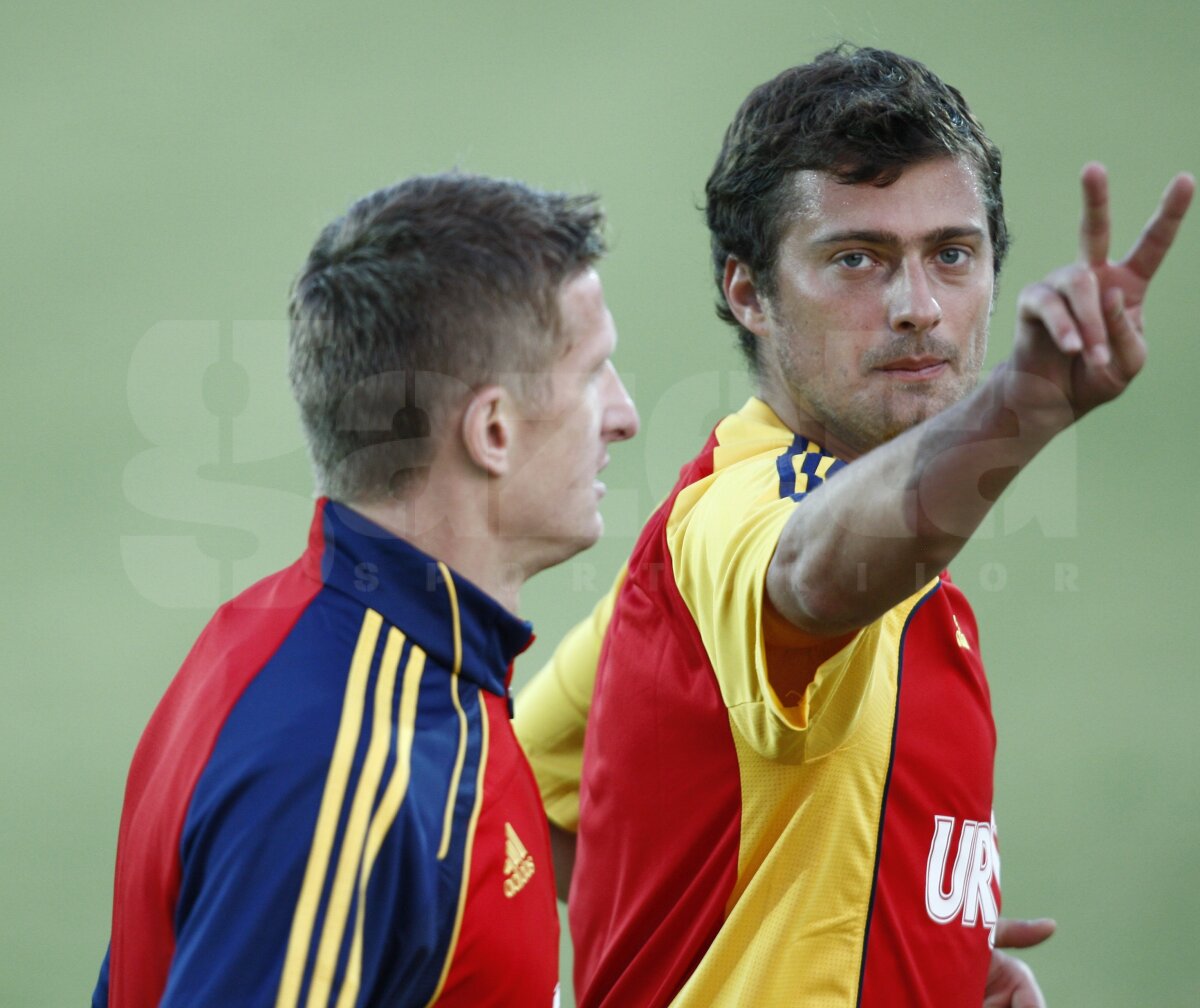 FOTO / Adrian Mutu a părăsit antrenamentul naţionalei după 30 de minute!