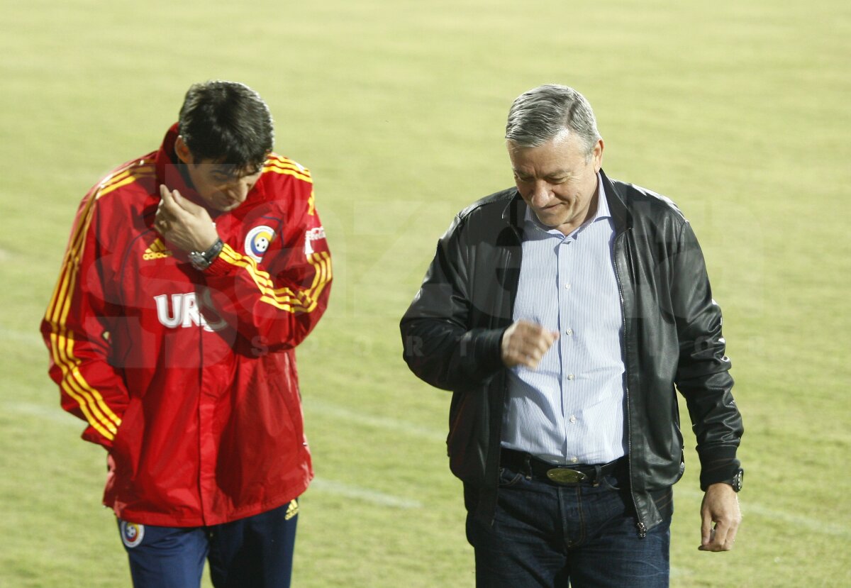 FOTO / Adrian Mutu a părăsit antrenamentul naţionalei după 30 de minute!