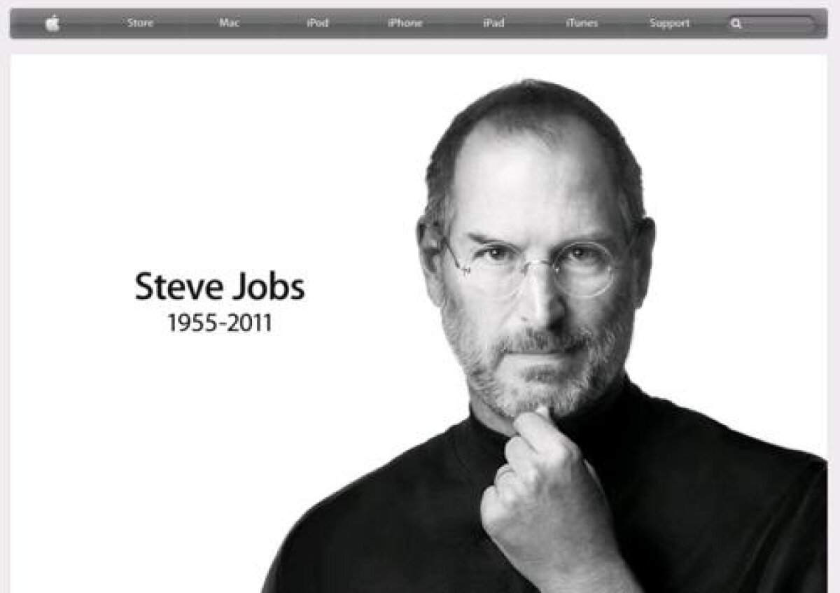 Apple anunţă că Steve Jobs a murit! Bill Gates şi-a luat adio de la "colegul, competitorul şi prietenul" său de o viaţă