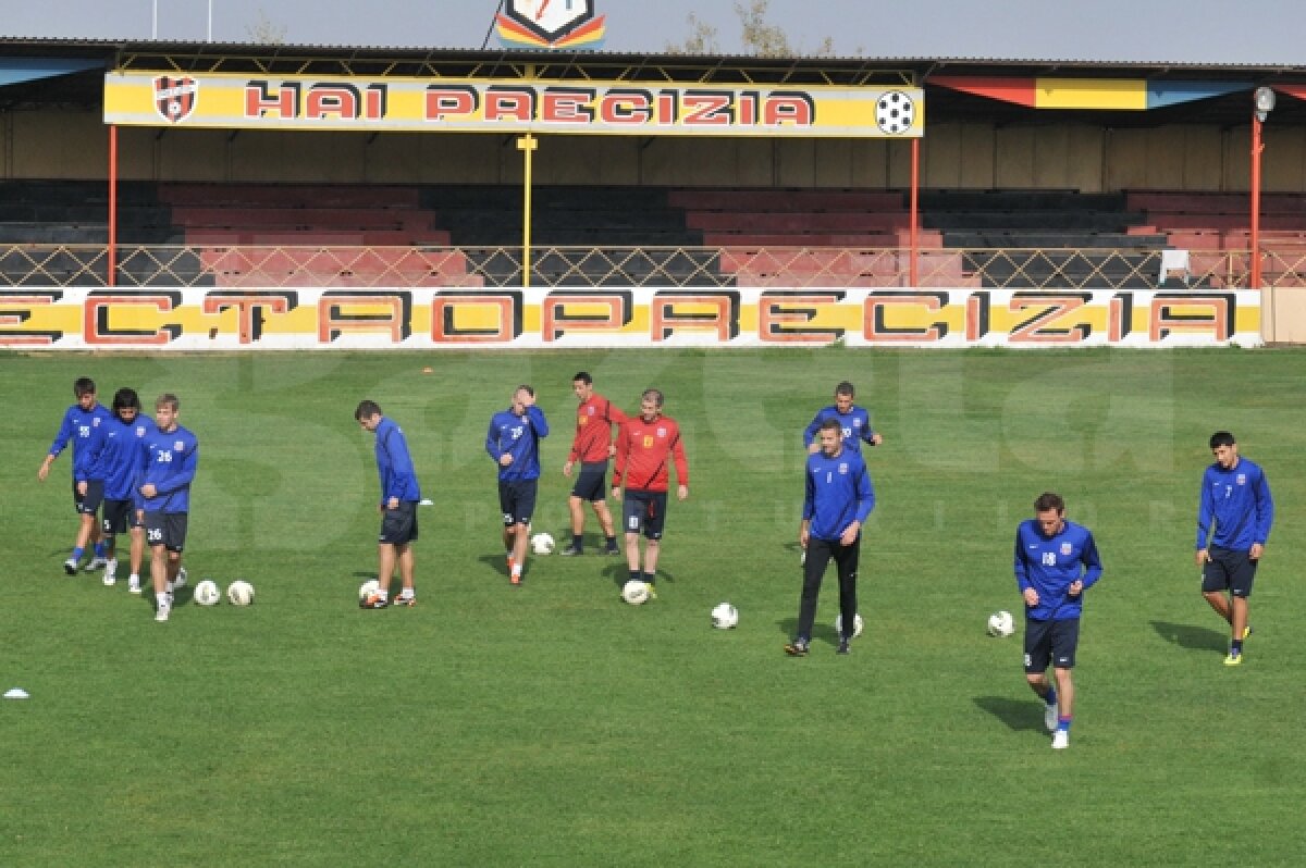 FOTO Steliştii trag tare la antrenamentele lui Ilie Stan » Hai, băieţii, mai cu viaţă :D