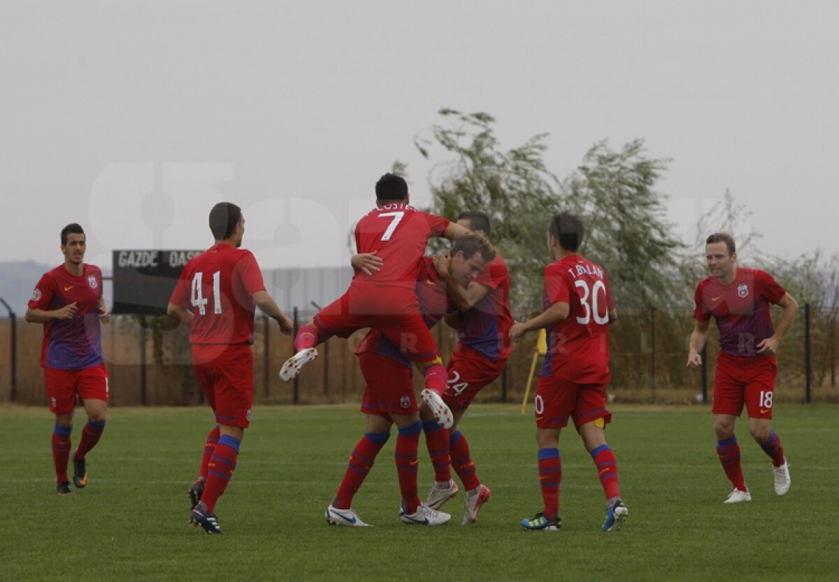 FOTO Steaua a învins Sportul cu 4-1 într-un amical disputat la Ploieşti
