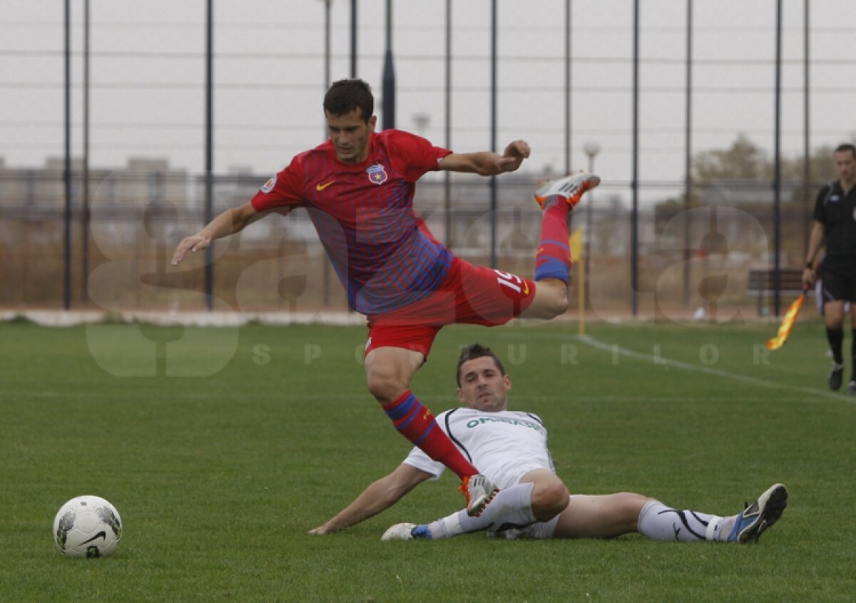 FOTO Steaua a învins Sportul cu 4-1 într-un amical disputat la Ploieşti