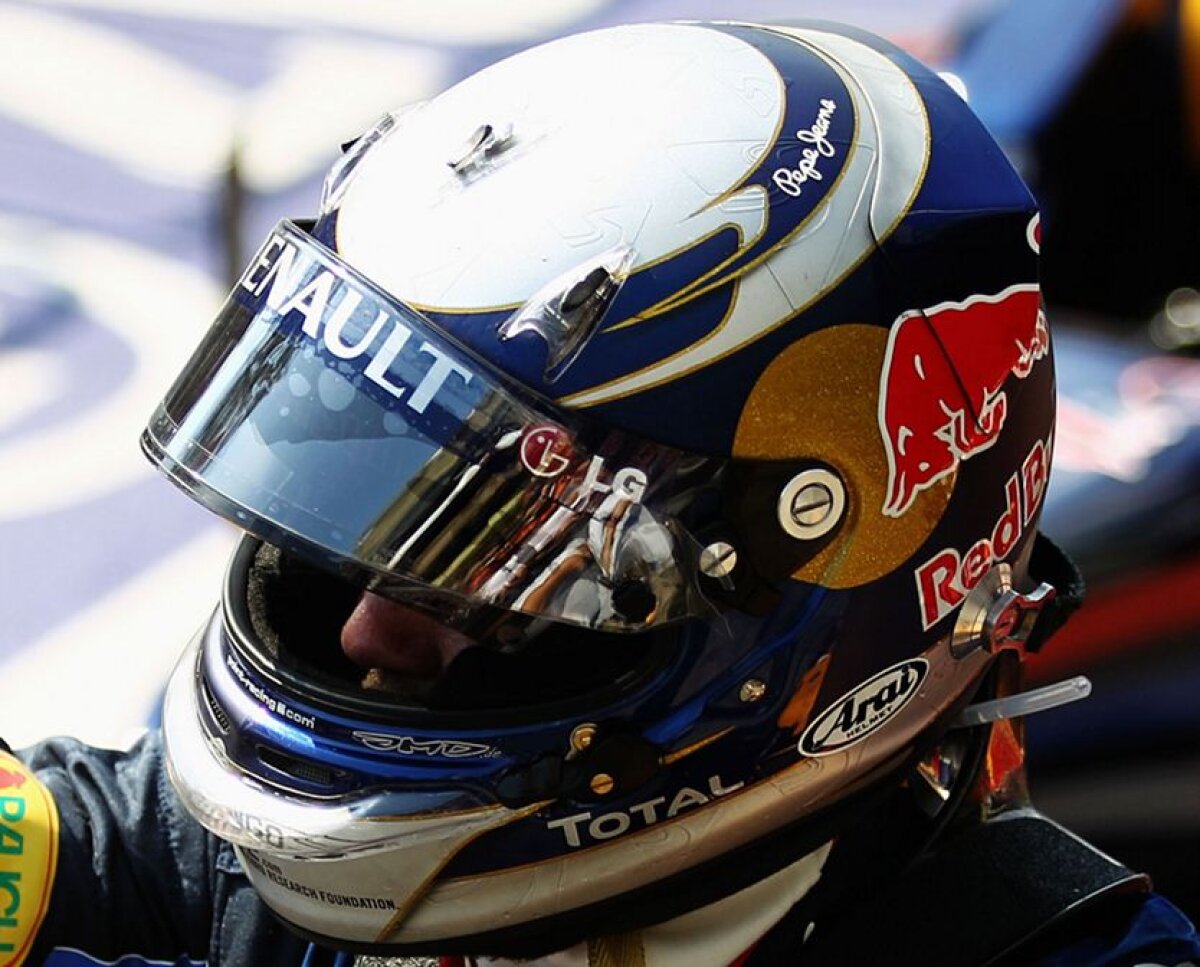 FOTO Ce pasiune ciudată are Vettel! Campionul F1 foloseşte cîte o cască diferită la fiecare cursă