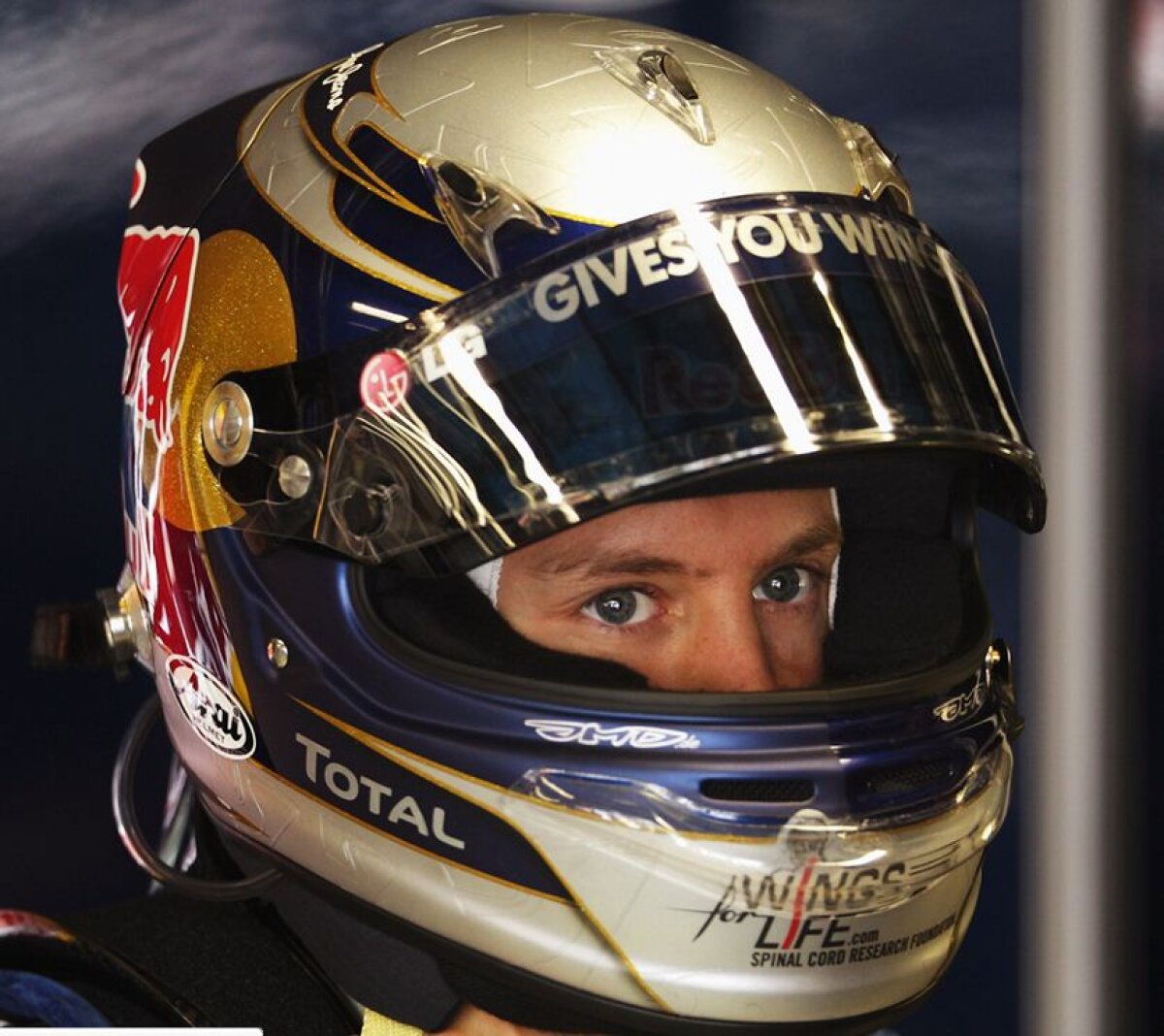 FOTO Ce pasiune ciudată are Vettel! Campionul F1 foloseşte cîte o cască diferită la fiecare cursă