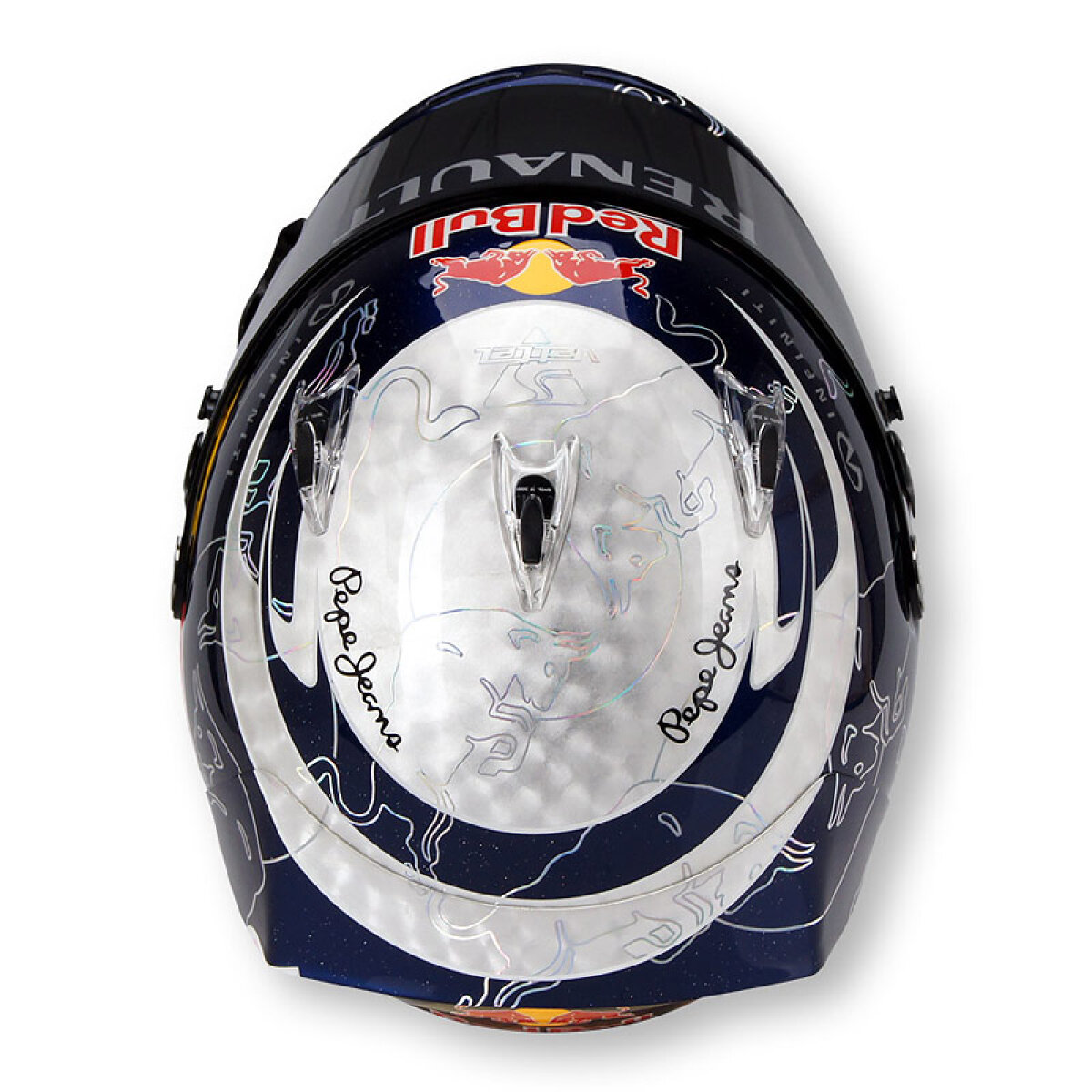 FOTO Ce pasiune ciudată are Vettel! Campionul F1 foloseşte cîte o cască diferită la fiecare cursă