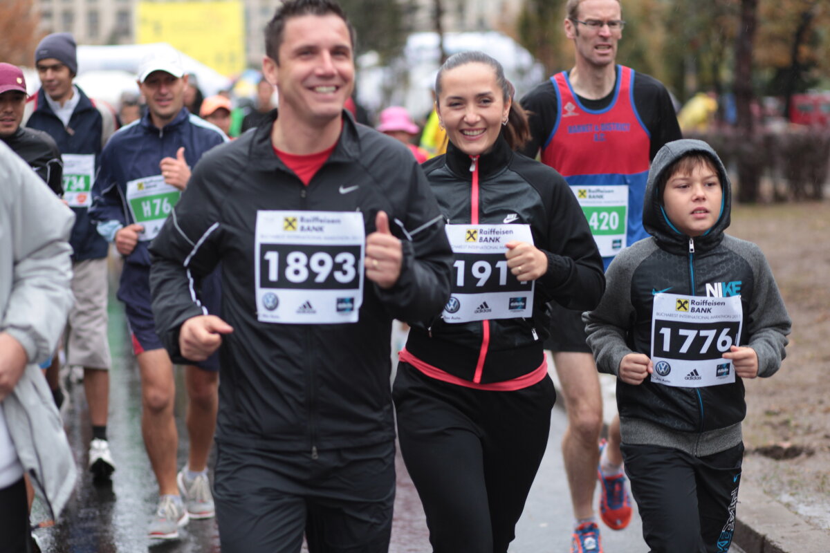 Narcis Răducan a alergat în Maratonul Bucureşti!