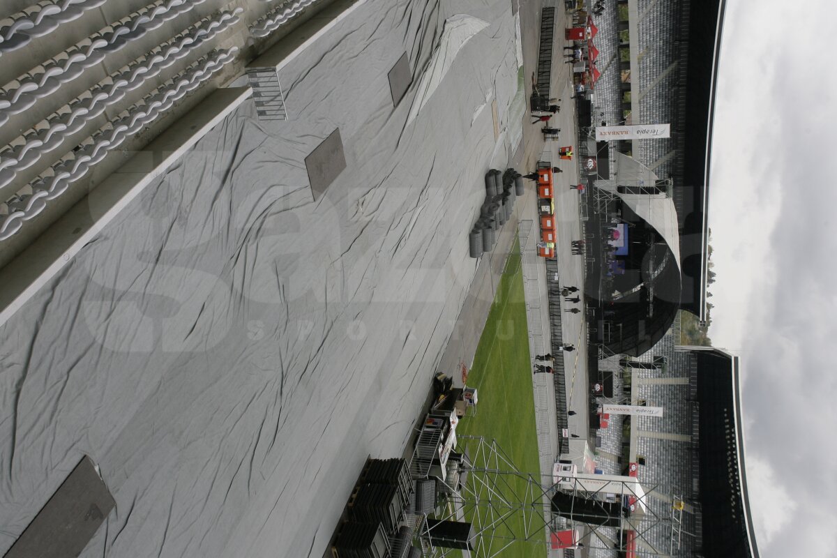 Iarbă bună ;) » Cluj Arena a rezistat la concertul Scorpions şi gazonul va fi perfect la meciul cu Kuban