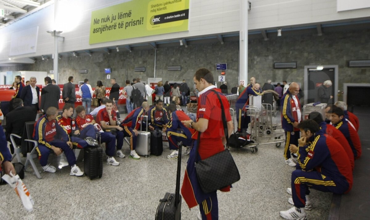 FOTO "Tricolorii" au ajuns în Albania