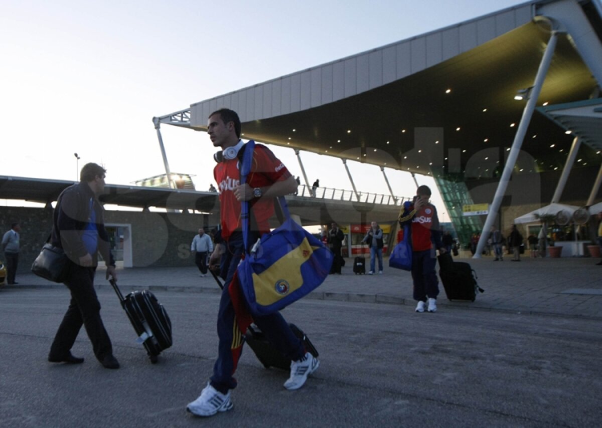 FOTO "Tricolorii" au ajuns în Albania