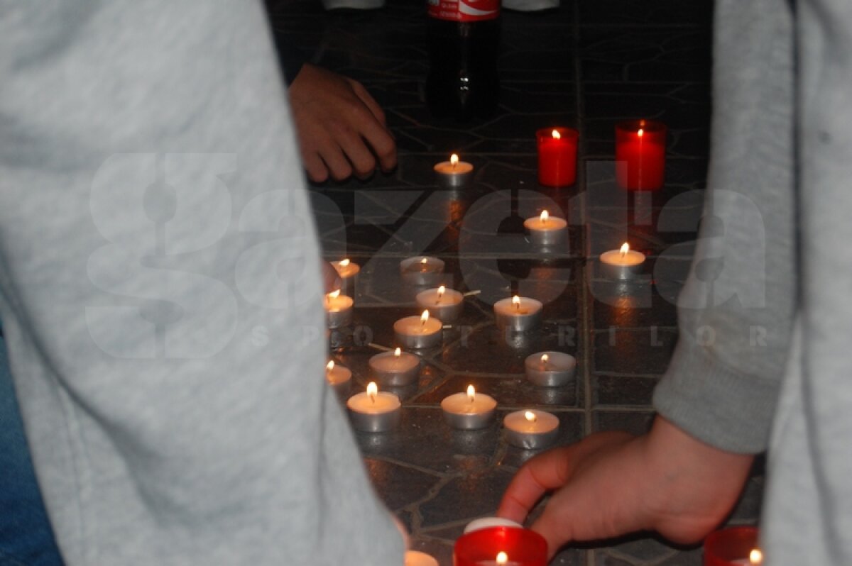 UPDATE » FOTO » Colegii baschetbalistului decedat s-au strîns la sala de antrenament din Giurgiu