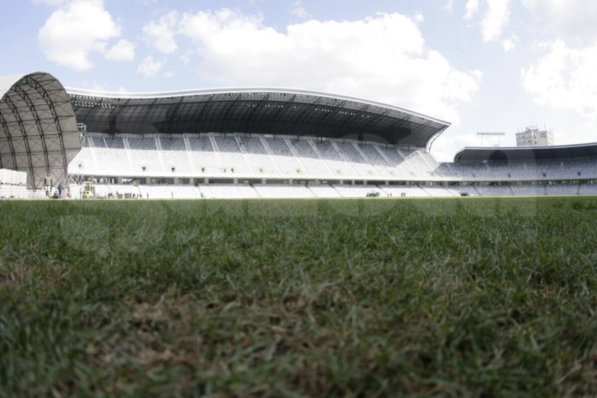 Gazonul de pe ”Cluj Arena” a rezistat la două zile de concerte